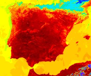 Onada de calor Iberia 2004